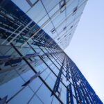 a very tall building with lots of windows